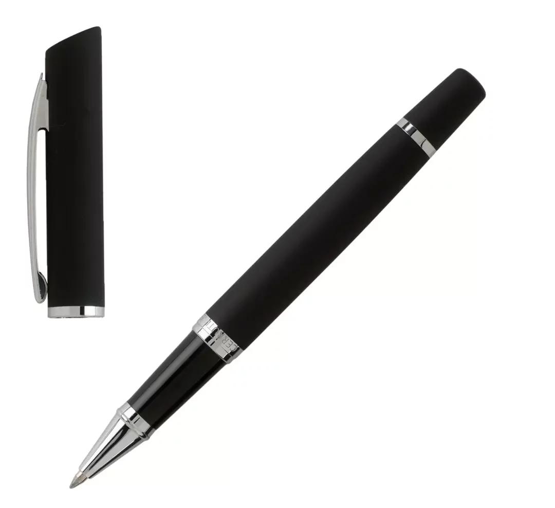 CERRUTI 1881 עט רולר מסדרת זום ZOOM שחור וכסוף
