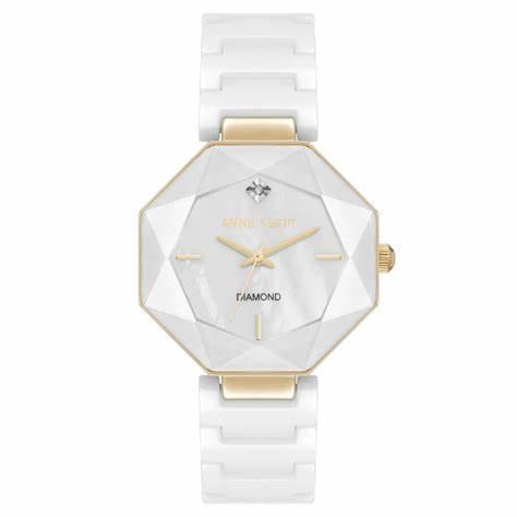שעון יד לאשה – Anne Klein AK5064GPWT