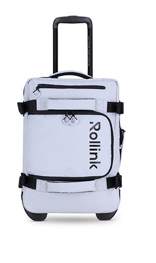 תיק נסיעות (דאפל) Pack&Roll טרולי עלייה למטוס מבית Rollink – אפור