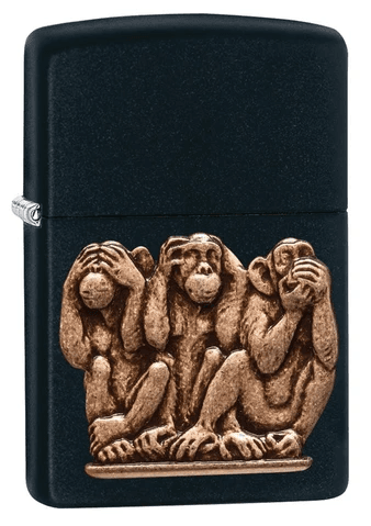 זיפו שלושת הקופים - Three Monkeys Zippo