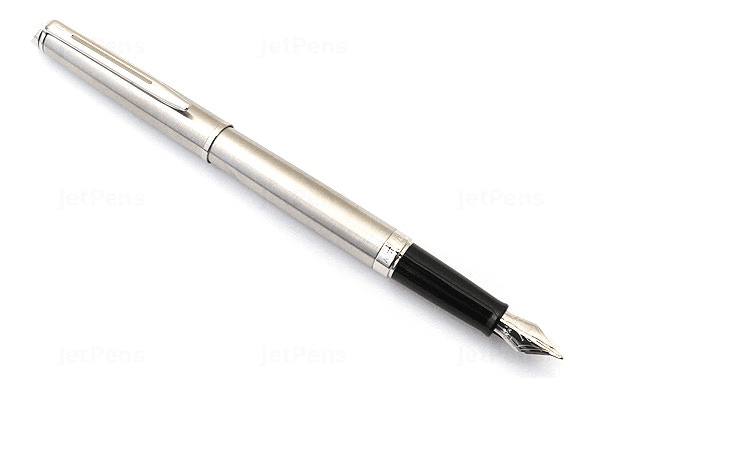 עט נובע ווטרמן המישפר Waterman Hemisphere כסוף מוברש