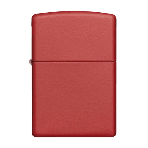 זיפו אדום מט קלאסי - Classic Red Matte Zippo