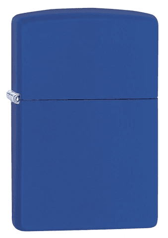 זיפו כחול מט קלאסי - Classic Royal Blue Matte Zippo
