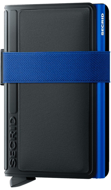 ארנק סקריד מסדרת TPU עם לולאה כחולה Secrid Miniwallet