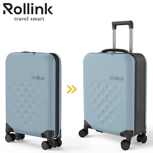 מזוודת Rollink FLEX 360 SPINNER רולינק (21") תכלת