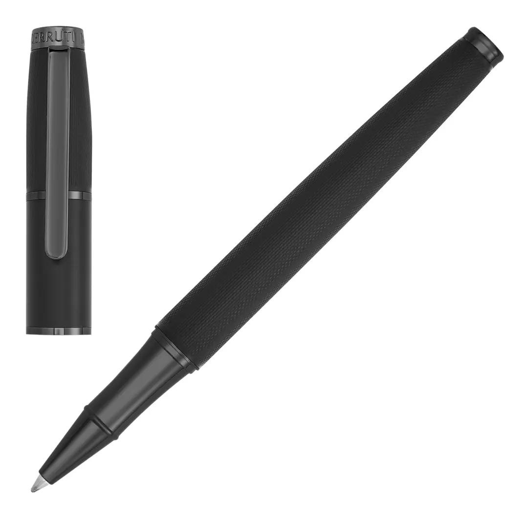CERRUTI 1881 עט רולר שחור "בריק" Brick Black