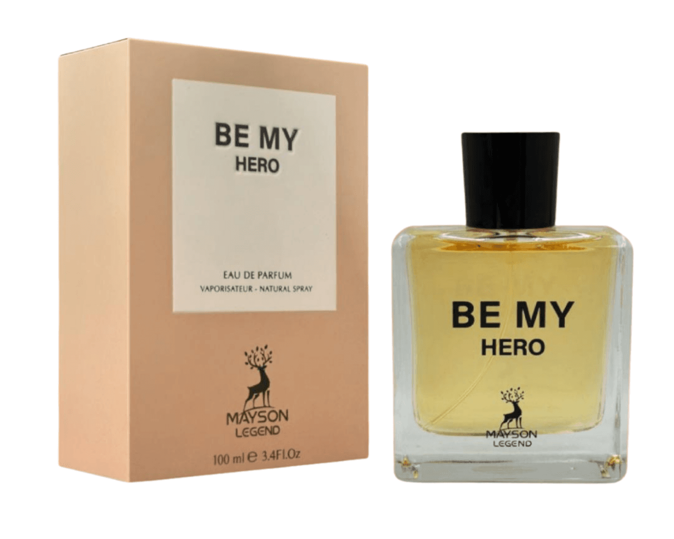 בושם לגבר BE MY HERO – Mayson Legend – בהשראת Burberry Hero