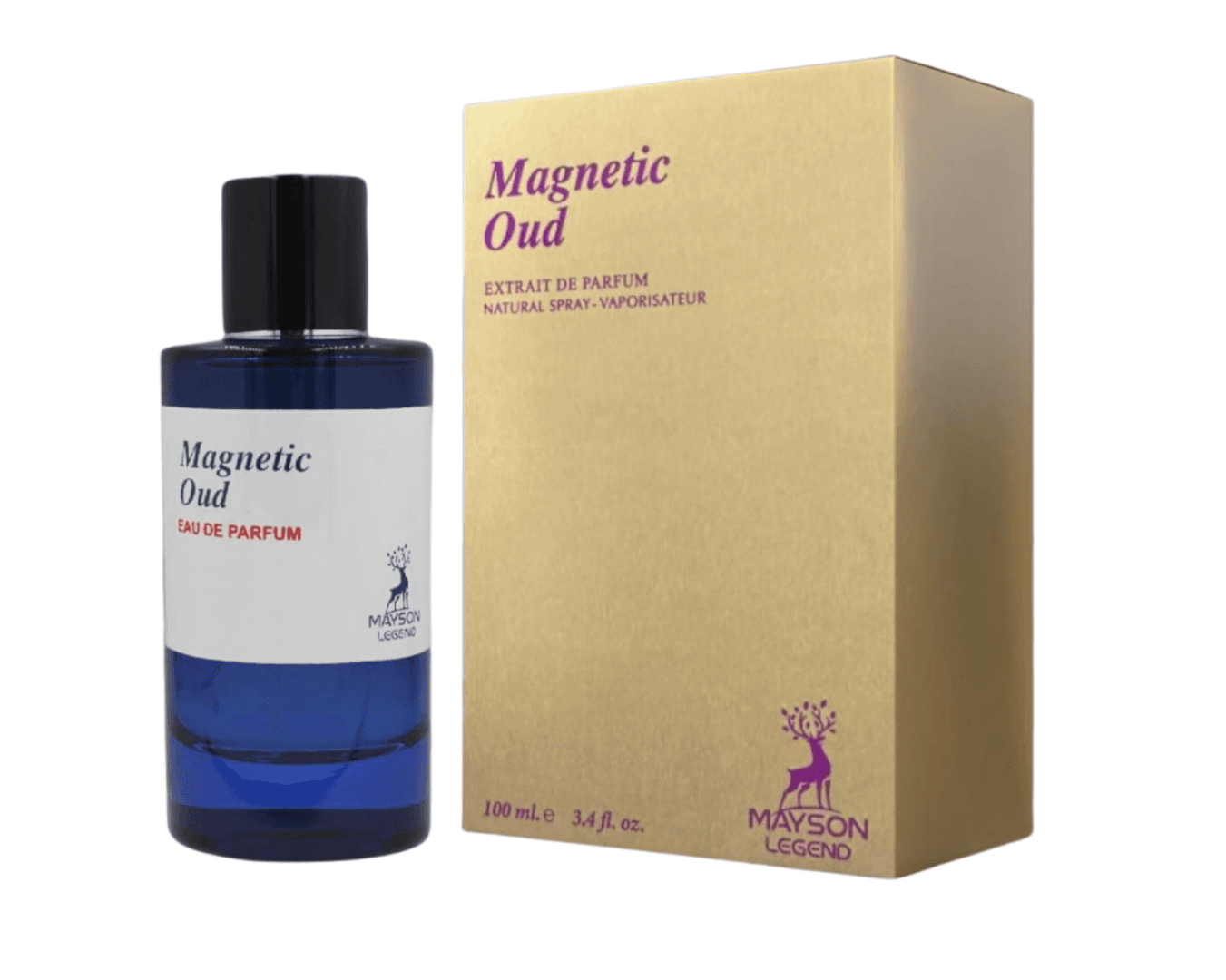בושם יוקרתי Magnetic Oud – Mayson Legend – בהשראת Tom Ford Oud Wood