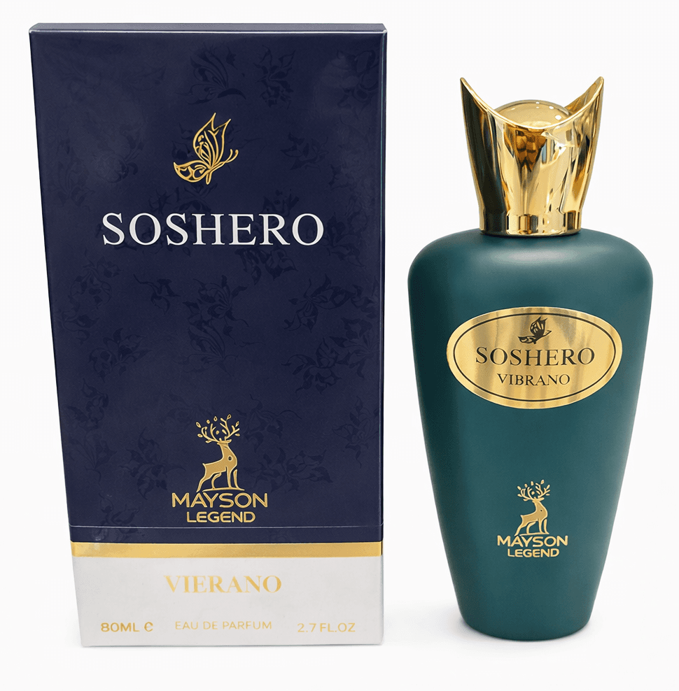 בושם לאישה Soshero Vibrano, או דה פרפיום 80 מ״ל, Mayson Legend