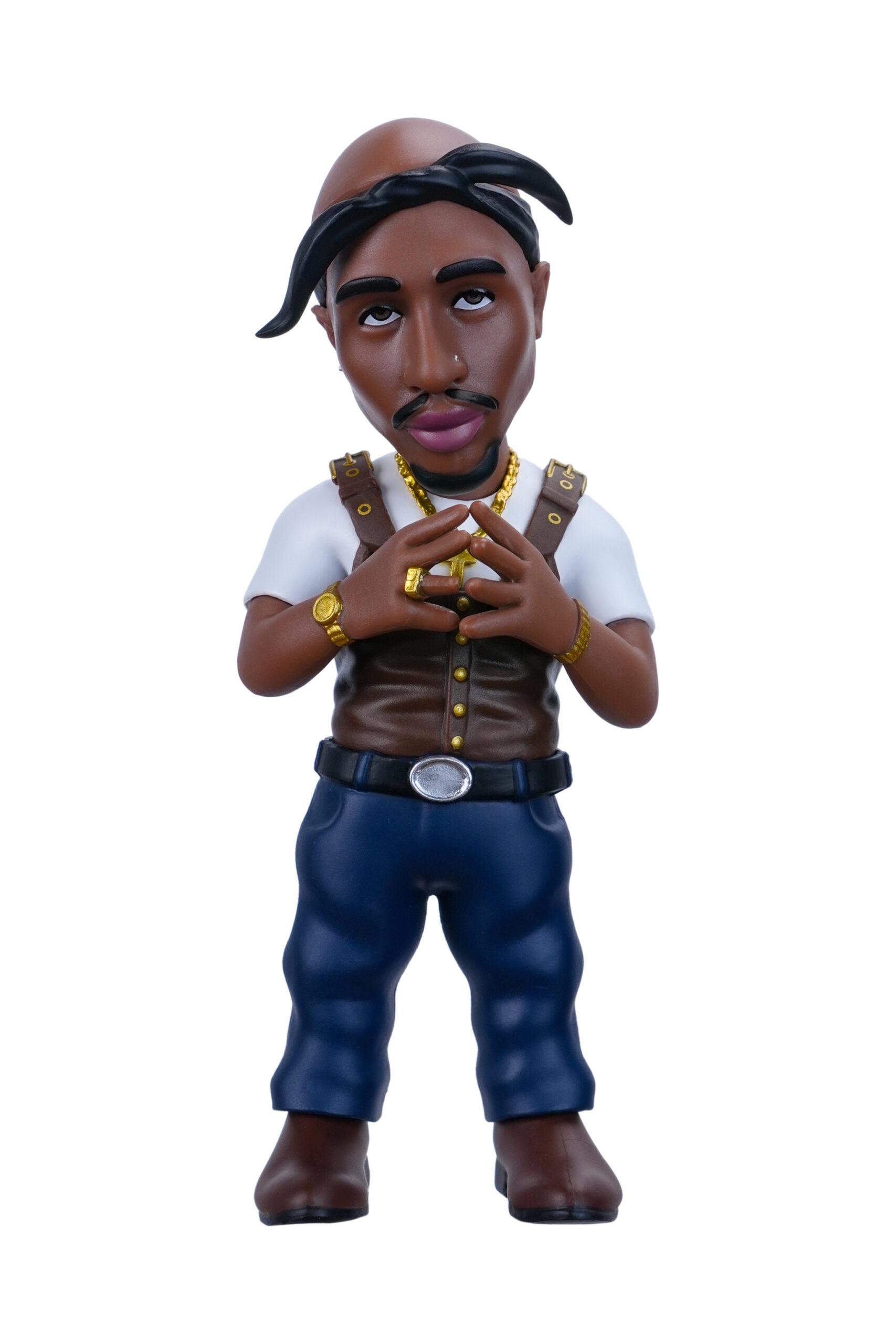 פסלון אספנות Tupac Shakur טופק בנדנה שחורה MINIX Music