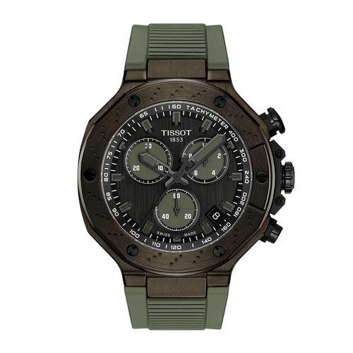 שעון יד כרונו TISSOT T-Race Chrono ירוק