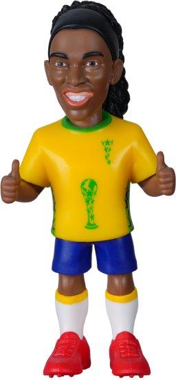 פסלון אספנות Ronaldinho לג'נד רונלדיניו במדי ברזיל של MINIX