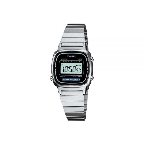 שעון יד קסיו דיגיטלי לנשים דגם CASIO LA670WA-1