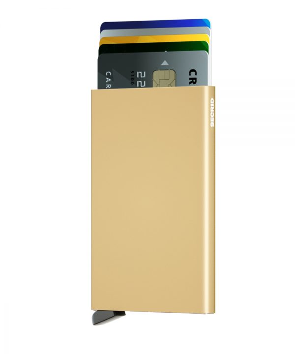 ארנק סקריד Secrid Cardprotector בגוון זהב הכי מינימליסטי