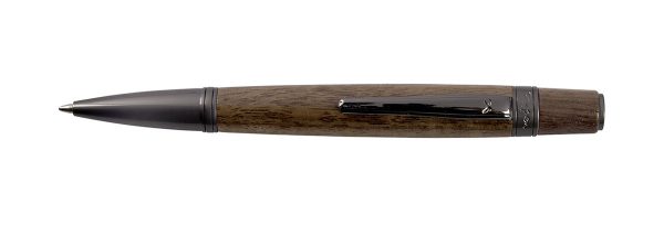 עט כדורי לורד ציפוי עץ ומטאלי אפור Lord Wood מבית X-Pen