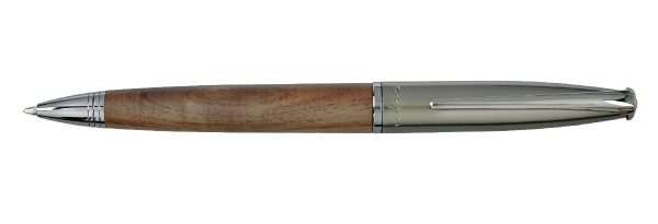 עט כדורי טימבר Timber מבית X-Pen בגימור עץ ואפור (מ)