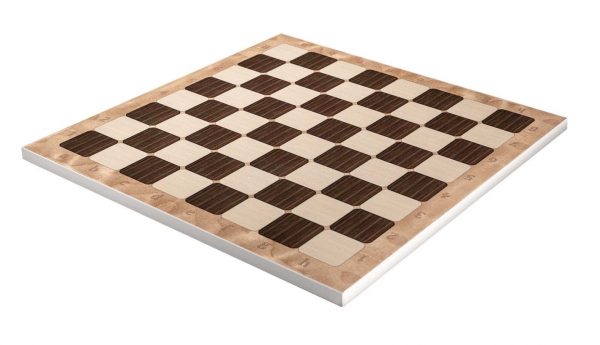 לוח שחמט איכותי ומהודר מעץ אגוז כפרי - גדול