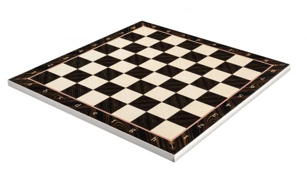 לוח שחמט איכותי ומהודר מעץ אגוז - גדול