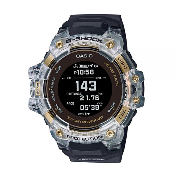 שעון יד ג'י-שוק מסדרת G-Squad דגם GBD-H1000-4D כולל מד דופק ועוד