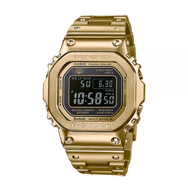 שעון יד ג'י-שוק דיגיטלי קלאסי מוזהב GMW-B5000GD-9D בלוטות'