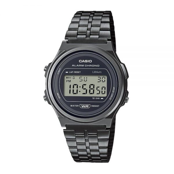 שעון יד קסיו דיגיטלי יוניסקס CASIO A171WEGG-1A