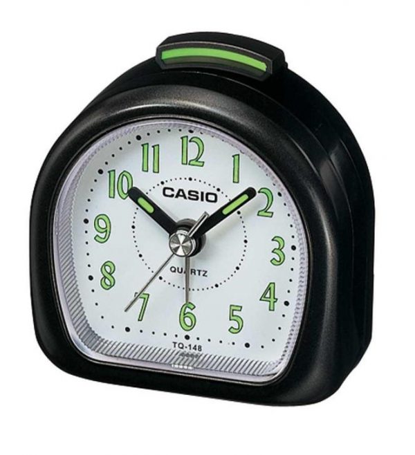 שעון מעורר אנלוגי שחור קסיו CASIO TQ-148-1