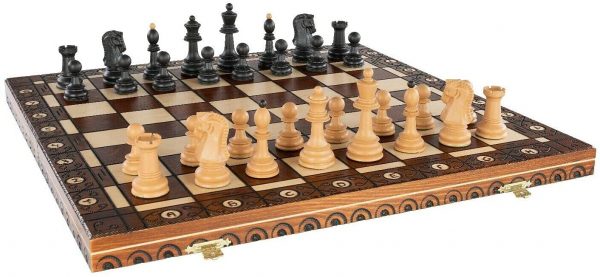 מערכת שחמט מתקפלת מסורתית דוברובניק DUBROVNIK 6EF