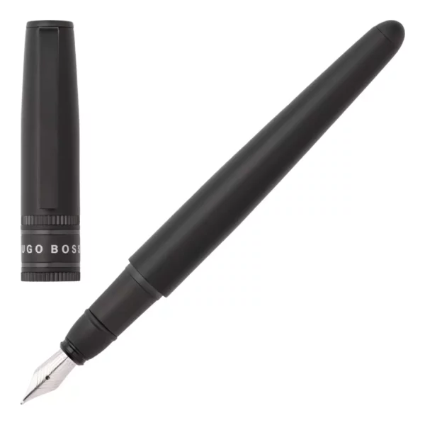 Hugo Boss עט נובע אילוז'ין גיר Illusion Gear שחור שחור