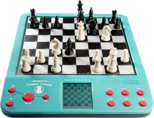 שחמט אלקטרוני ממוחשב גראנדמאסטר Grandmaster (גם דמקה ועוד)