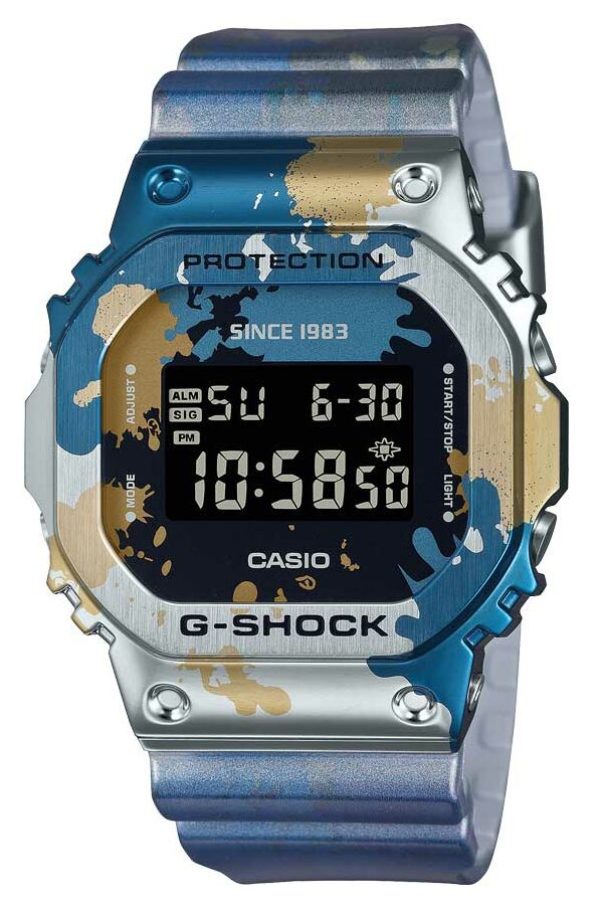 שעון יד ג’י-שוק מהדורת גרפיטי מיוחדת G-SHOCK GM-5600SS-1